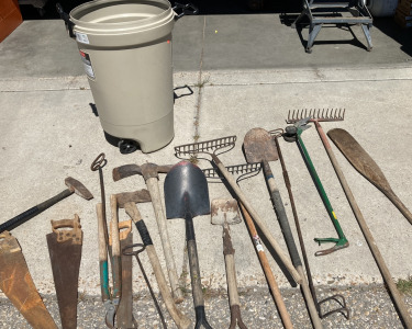 Variety Of Garden Tools