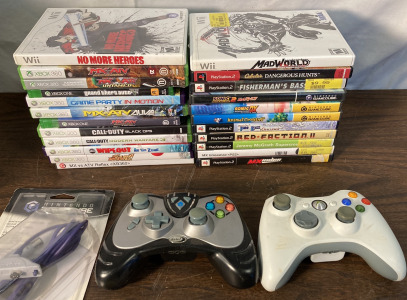 Video Games- XBox360,XBox One, PS2, WII, Game Cube & Controllers & More