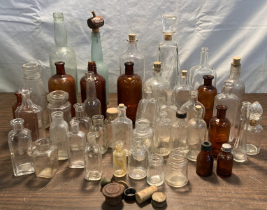 Antique Glass Bottles
