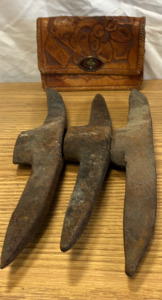 Pick Heads And Leather Purse