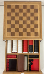 Vintage Marlboro Game Set- Poker/Checkers/Backgammon