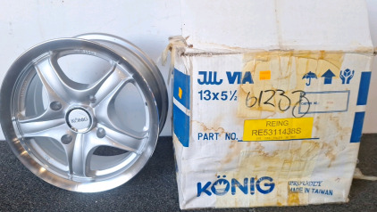 4 K&ouml;nig 13x5&frac12; Tire Rims