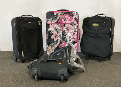 Roxy,Olympia, Travelers Club SuitCases / Luggage Bag