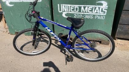 26&rdquo; 18 Speed Huffy Rock Creek, Blue