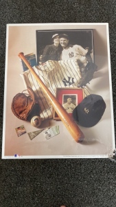 First Edition Lou Gehrig Print