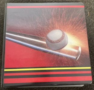 Binder Of Collectible BaseBall Cards