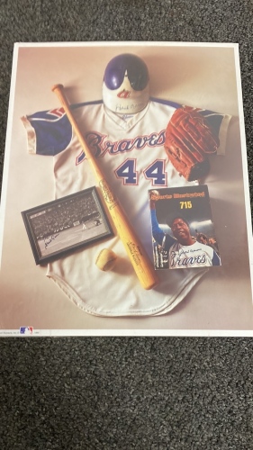 First Edition Hank Aaron Print