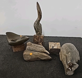 Petrified Wood / Stone Carvings