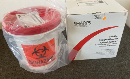 5 Gallon Sharps Disposal