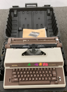 Vintage Royal Academy Typewriter