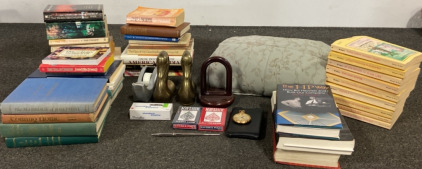 Books, Blanket, Pocketwatch And More