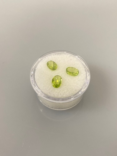 2.45 Ct. Natural Peridot Sparkling Green Gemstone Cabochons