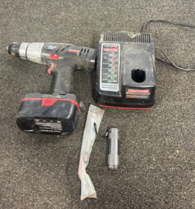 Craftsman Drill, Craftsman Charger and Maintainer, Flashlight