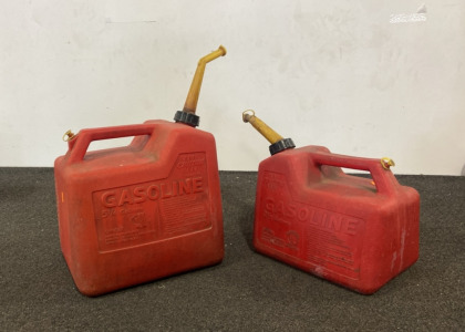 5 1/4 Gas Can, 2 1/2 Gas Can