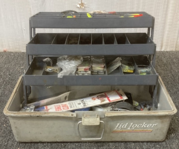 Lid Locker Loaded Tackle Box