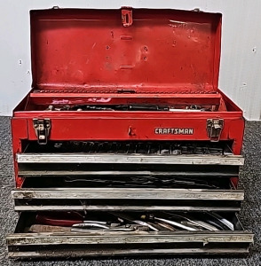 Craftsman Tool Box W/ Tools BB 52