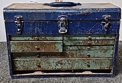 Blue Tool Box W/ Tools BB52
