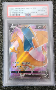 2020 Charizard V Champions Path PSA Graded Gem Mint 10