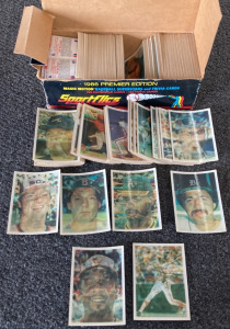 1986 Premier Edition Baseball Superstars W/ Trivia Cards