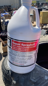 (4) 1 gallon Super Spraybuff