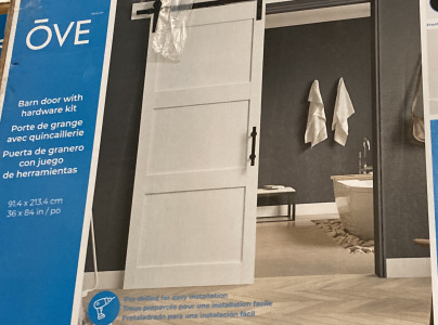 OVE Barn Door With Hardware Kit