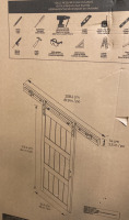 OVE Barn Door With Hardware Kit - 3