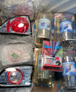 Tail Lights, Muffler Supper Lum LED (4),Euro Type R Neon Light