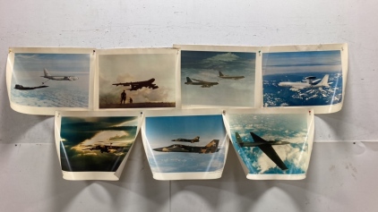 (7) 1980 US Air Force Photo Posters