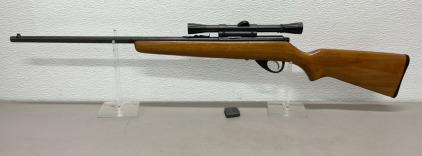 Sears And Roebuck Model 42-103 1979 .22 Caliber S.L. & L.R. Weaver 22 Tip Off USA Pat. No. 2803907, Bolt Action Rifle