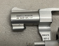 Smith & Wesson Model 637-2 .38 Caliber, Revolver - 7