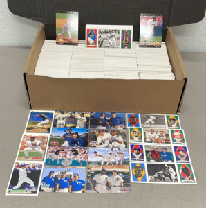 Huge Box Of 1991-1993 Upper Deck, Coopertown Collection, Upperdeck Star Rookie 1993 Baseball Cards