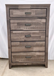 (1) Modern (5) Drawer Dresser. In Specialty On SP-8