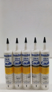 (5) Tile & Grout Caulk 10.3fl.oz.