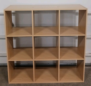 Cubicle Shelving Unit 9-Cubes 36"×11.5"×36"