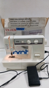 Brother VX-1120 Sewing Machine (Powers on)