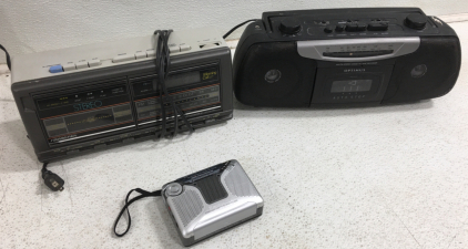 Stereo Tape Players And Cassette Tapes