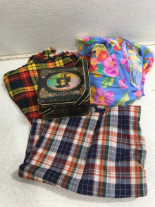 Fabric and Sewing Supplies (3) Boxes
