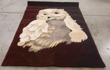 Shag Owl Rug 7'5"×5'