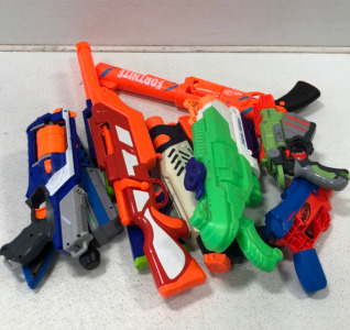 Assorted Nerf Guns