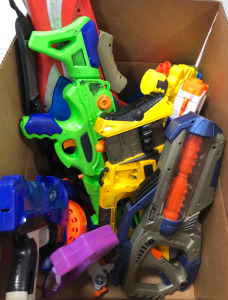 Assortment Of Nerf Guns