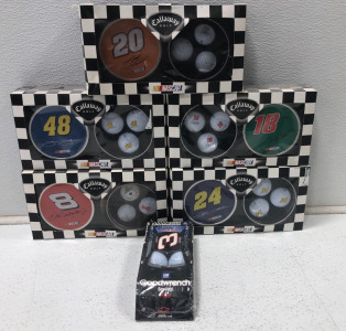 (6) NASCAR Golf Cars