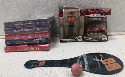 (1) Dale Earnhardt Jr. Ornament (1) Dale Earnhardt Jr. #8 Car Ornament & More