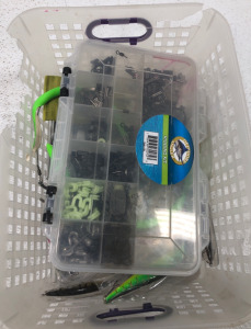 Assortment Of Fishing Supplies