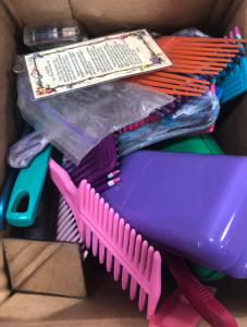 Assortment Of Brushes And Combs & More