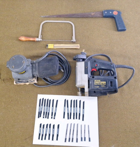 (1) Black & Decker Professional Palm Sander , (1) Craftsman Jig Saw & More