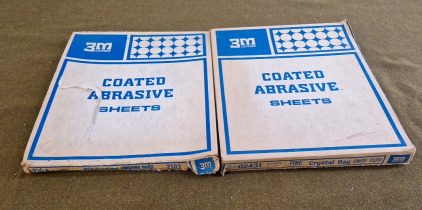 Assortment Of Sandpaper