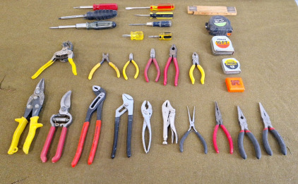 Collection Of Assorted Hand Tools