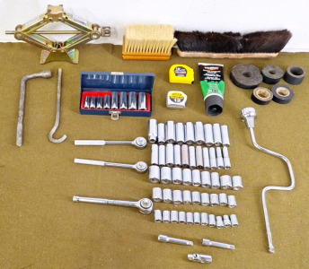(3) 3/8" Drive Ratchets & Assorted 3/8" Sockets & More