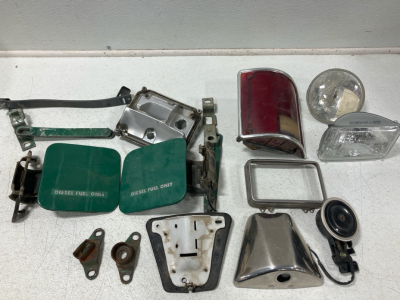 Assorted Square Body Truck Parts