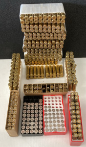 (5) Rounds & (300+) Sorted Brass- .257, .243, .270 Plus More